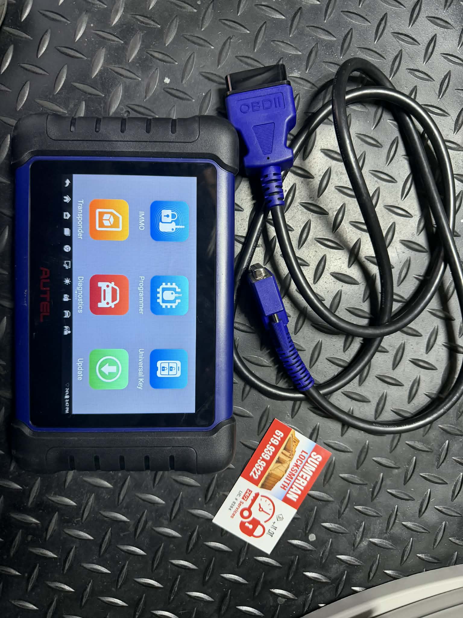 Professional locksmith equipment