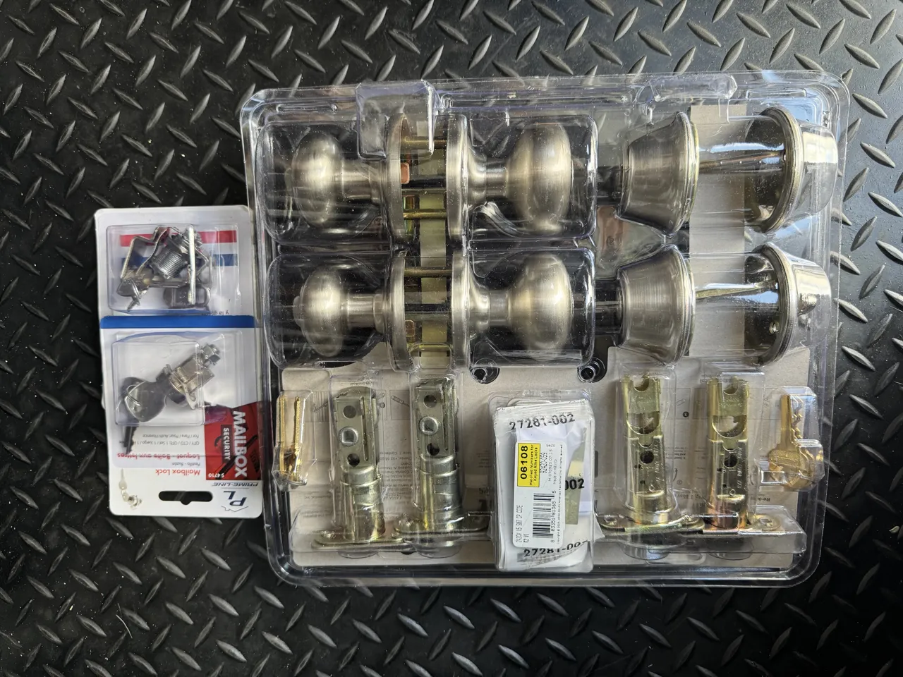 Deadbolts and residential lock hardware